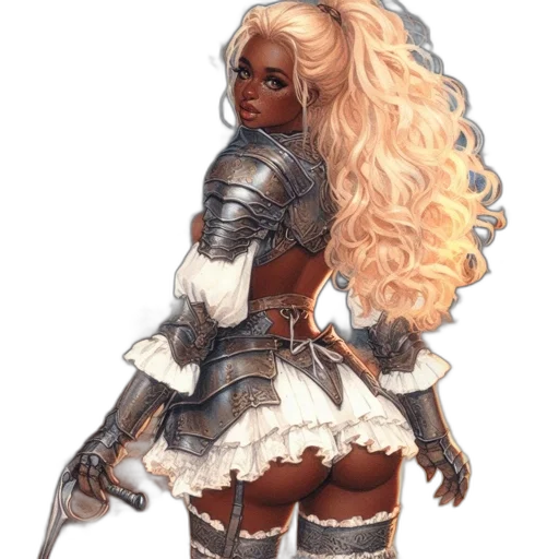 dress, concept art, fantasy art, pixel art transparent PNG cut-out