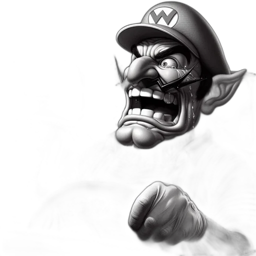 face, weapon, mask, creature transparent PNG cut-out