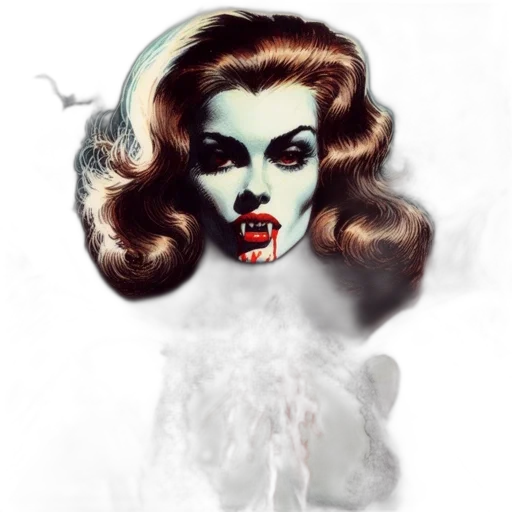 creature, mask, face, hair transparent PNG cut-out