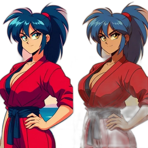 concept art, anime, pixel art, fantasy art transparent PNG cut-out