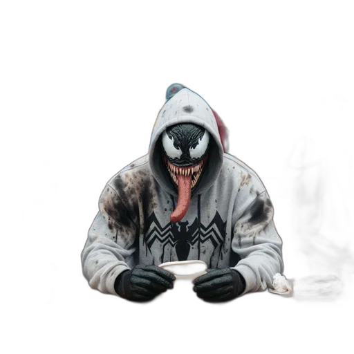 mask, jacket, creature, animal transparent PNG cut-out