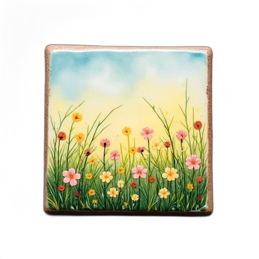 flower, furniture, oil painting, photorealistic transparent PNG cut-out