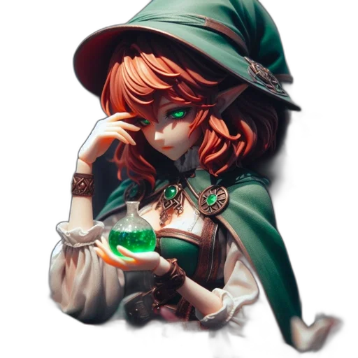 hat, staff, face, food transparent PNG cut-out