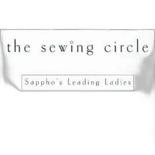 sewing, circle, album, cover transparent PNG cut-out