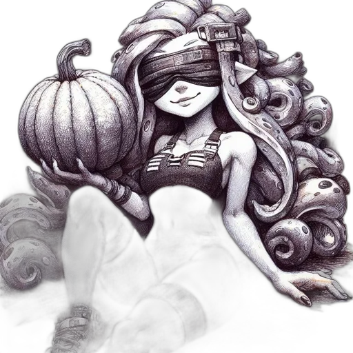 hair, crown, creature, dress transparent PNG cut-out