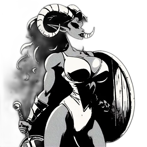 dragon, mask, creature, comic book art transparent PNG cut-out