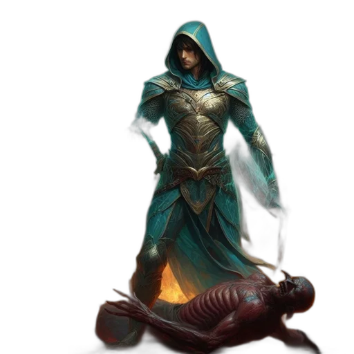 sword, dragon, concept art, fantasy art transparent PNG cut-out