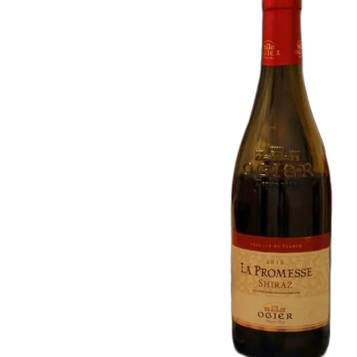 bottle, promesse, shiraz, wine transparent PNG cut-out