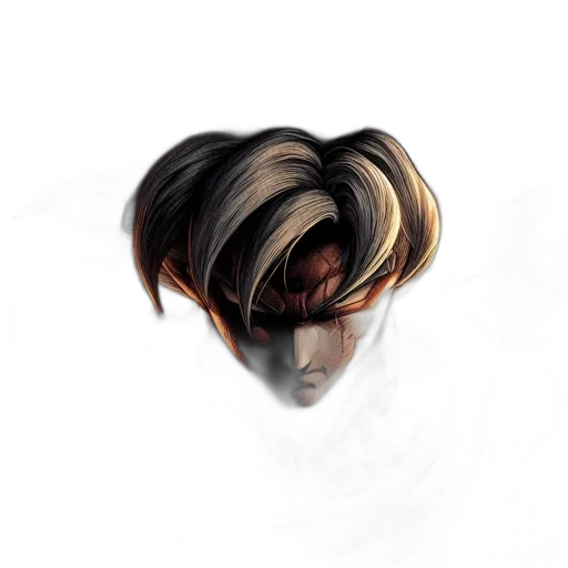 hair, face, crown, mask transparent PNG cut-out