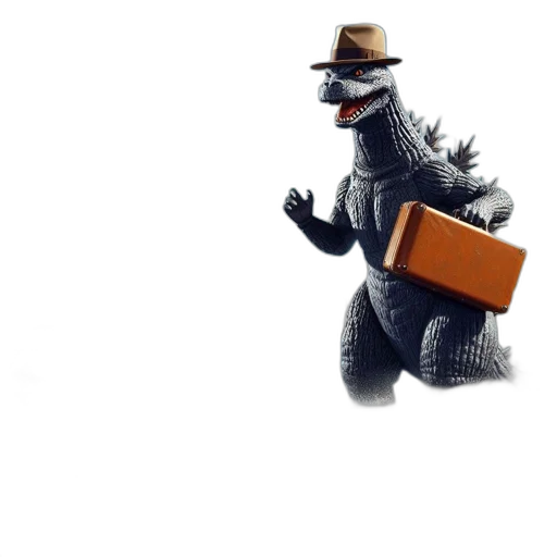 creature, animal, dragon, robot transparent PNG cut-out