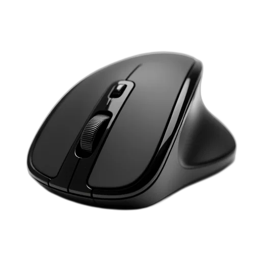 3d render, photorealistic, black, computer transparent PNG cut-out