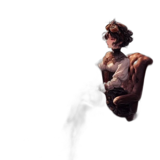 robot, sword, creature, concept art transparent PNG cut-out