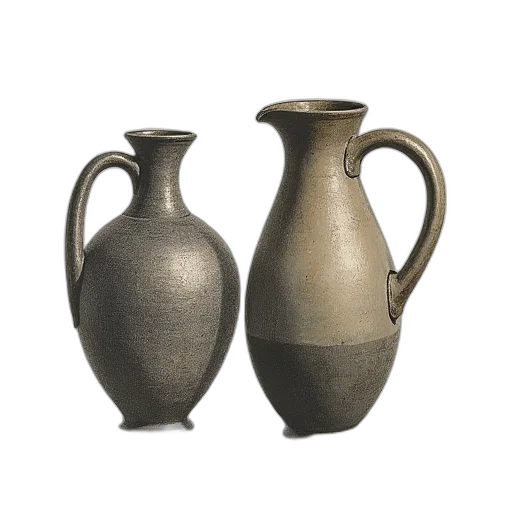 bottle, 3d render, photorealistic, earth tones transparent PNG cut-out