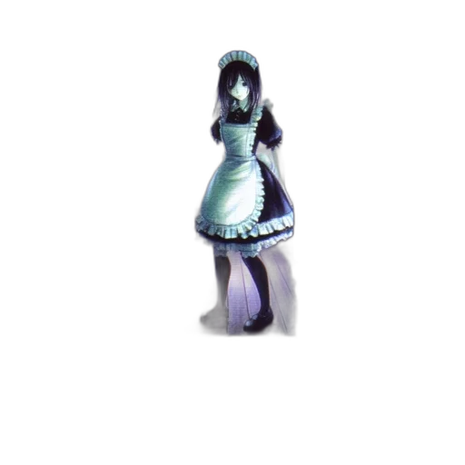 dress, staff, robot, creature transparent PNG cut-out
