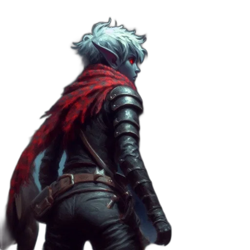 jacket, dragon, sword, creature transparent PNG cut-out