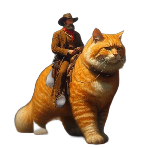animal, hat, staff, creature transparent PNG cut-out