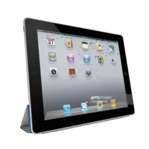 black, tablet, white, screen transparent PNG cut-out