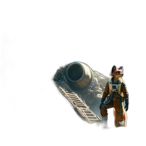 weapon, robot, animal, creature transparent PNG cut-out