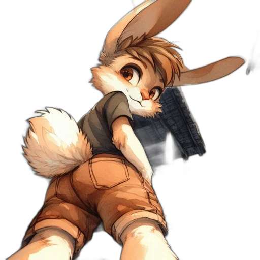 animal, staff, weapon, creature transparent PNG cut-out