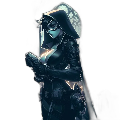mask, dress, robot, jacket transparent PNG cut-out