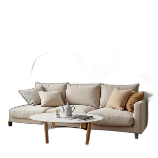 furniture, 3d render, photorealistic, concept art transparent PNG cut-out