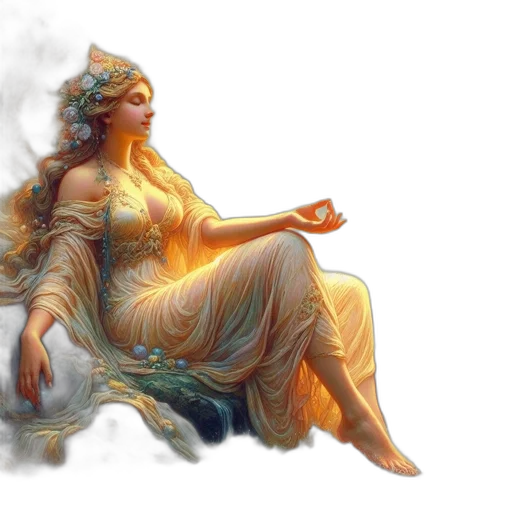 dress, crown, fantasy art, concept art transparent PNG cut-out