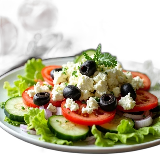 food, plate, salad, variety transparent PNG cut-out