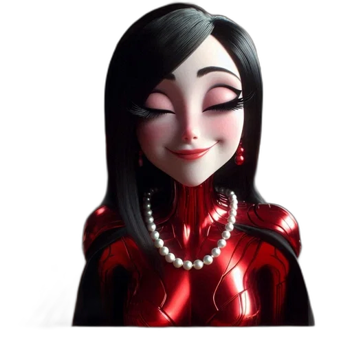 jewelry, face, robot, dress transparent PNG cut-out