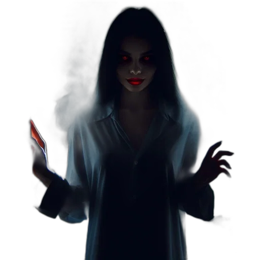 face, creature, mask, staff transparent PNG cut-out