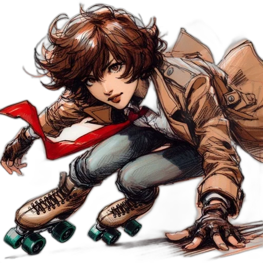 weapon, shoes, jacket, concept art transparent PNG cut-out