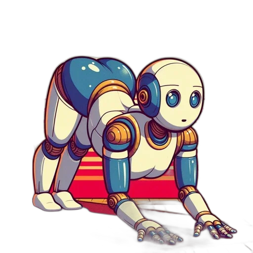 robot, creature, animal, weapon transparent PNG cut-out
