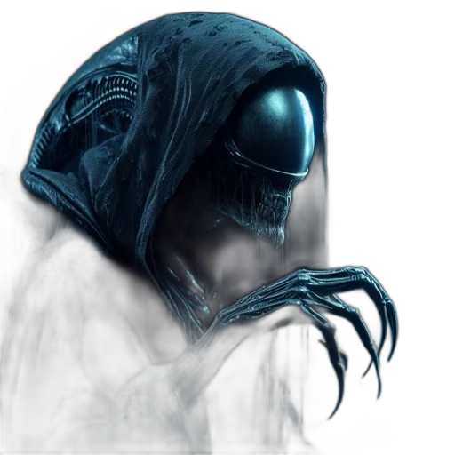 mask, creature, face, robot transparent PNG cut-out