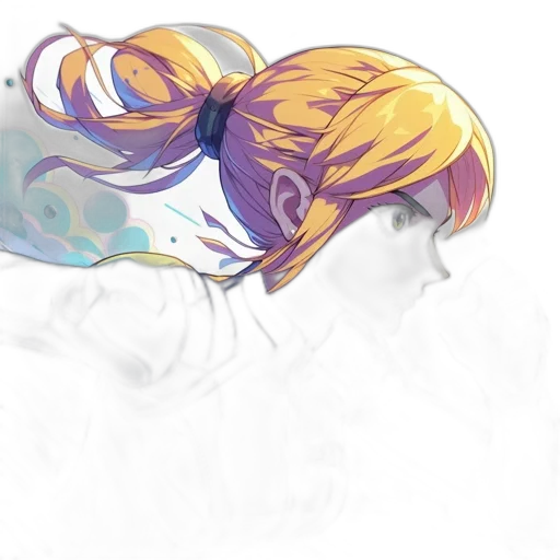 hair, mask, crown, face transparent PNG cut-out