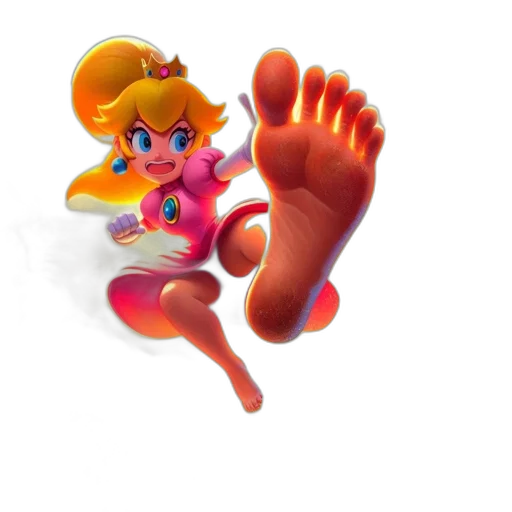 shoes, weapon, 3d render, concept art transparent PNG cut-out