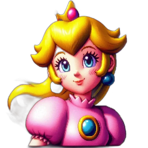 dress, crown, face, staff transparent PNG cut-out
