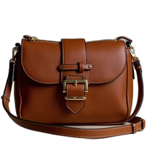 earth tones, michael, kors, leather transparent PNG cut-out