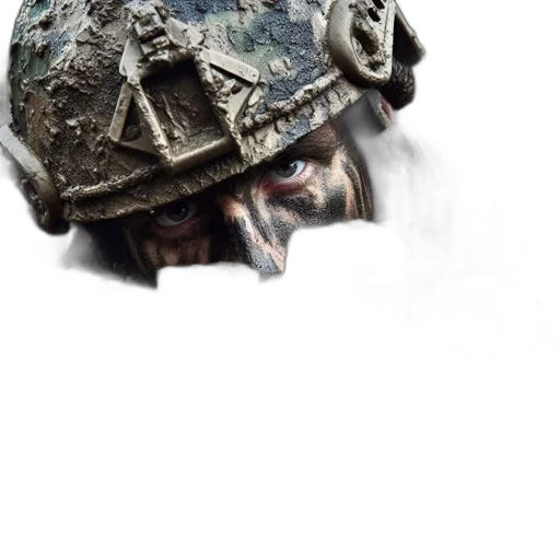 mask, hat, face, weapon transparent PNG cut-out