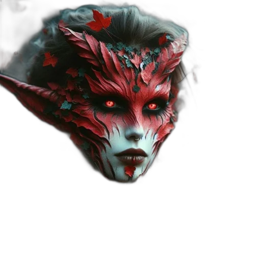 mask, face, dragon, creature transparent PNG cut-out