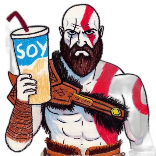 food, comic book art, concept art, pixel art transparent PNG cut-out