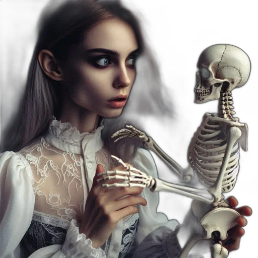 jewelry, dress, mask, face transparent PNG cut-out