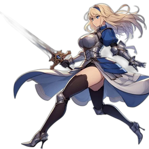 sword, weapon, staff, dress transparent PNG cut-out