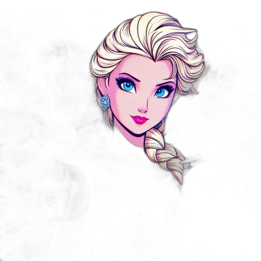 face, crown, staff, jewelry transparent PNG cut-out