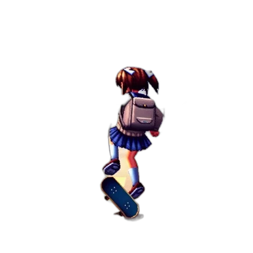 jacket, robot, weapon, staff transparent PNG cut-out