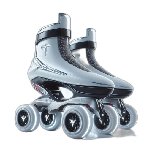 shoes, robot, car, 3d render transparent PNG cut-out