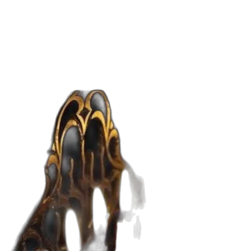 shoes, crown, creature, weapon transparent PNG cut-out
