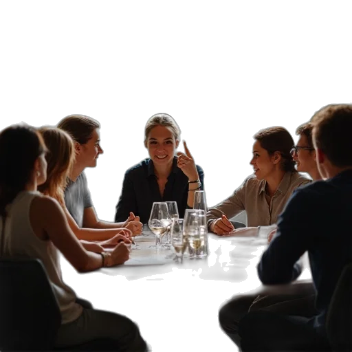 staff, cover, supervision, improves transparent PNG cut-out