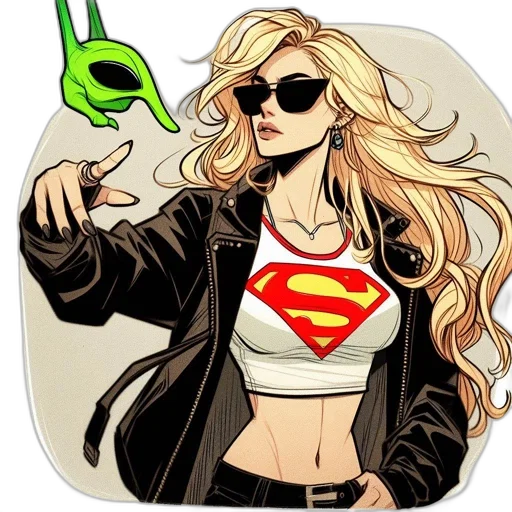 comic book art, cartoon, concept art, animated transparent PNG cut-out