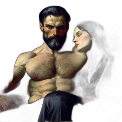 concept art, fantasy art, comic book art, pixel art transparent PNG cut-out