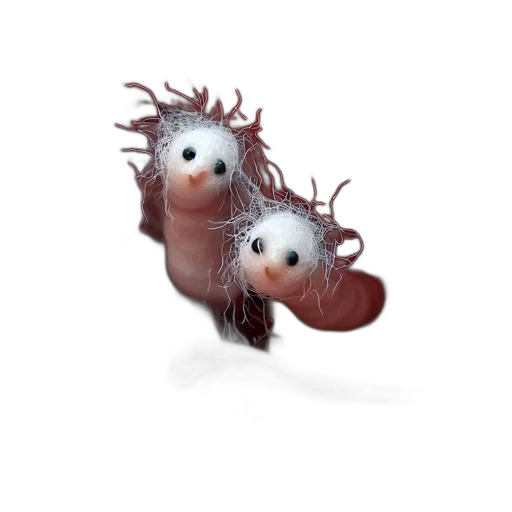 creature, hair, animal, dragon transparent PNG cut-out