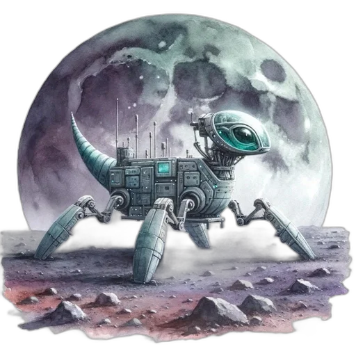 robot, creature, weapon, dragon transparent PNG cut-out